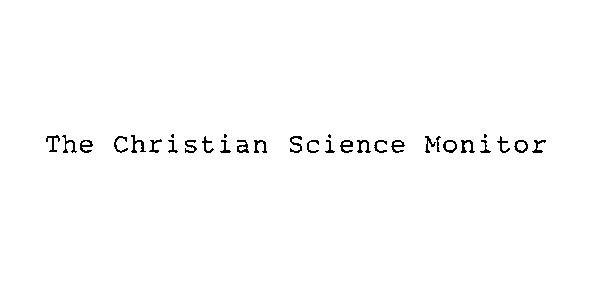 the christian scince monitor