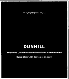 dunhill