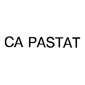 ca pastat