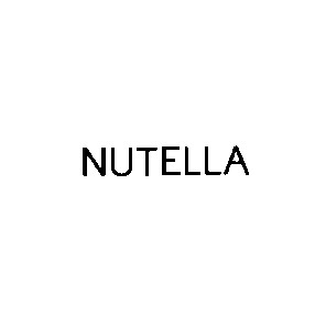 nutella
