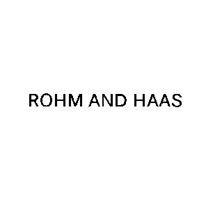 rohm and haas
