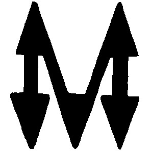 м m