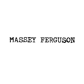 massey ferguson