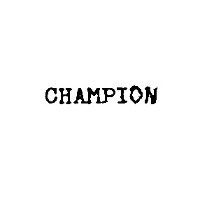 champion