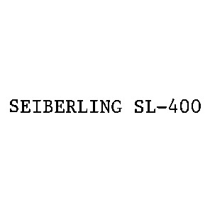 seiberling sl-400 sl 400