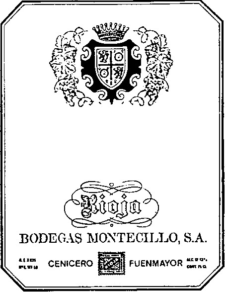rioja bodegas montecillo cenicero fuenmayor