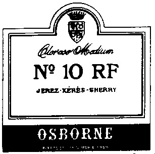 gloroso medium 10 rf osborne jerez xeres sherry