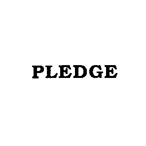 pledge