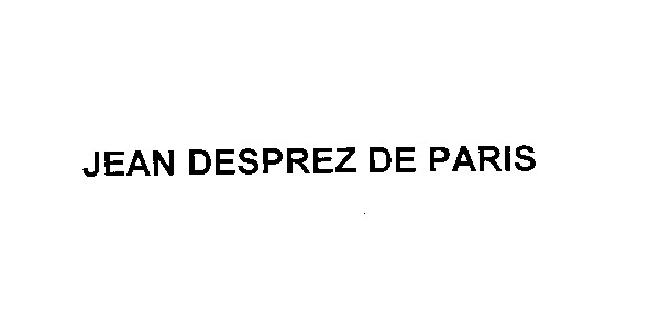 jean desprez de paris