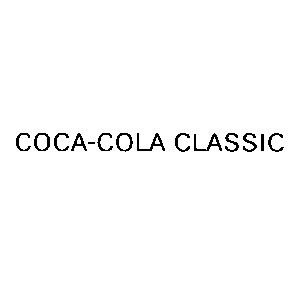 coca-cola classic coca cola