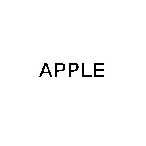 apple