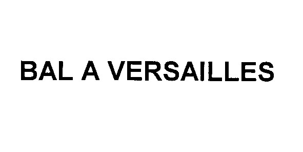 bal a versailles