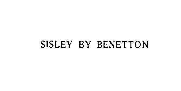 sisley by benetton