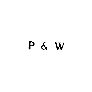 p & w