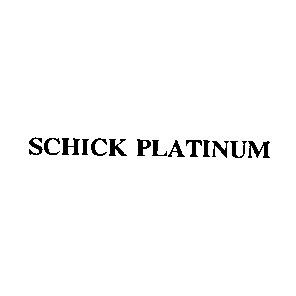schick platinum