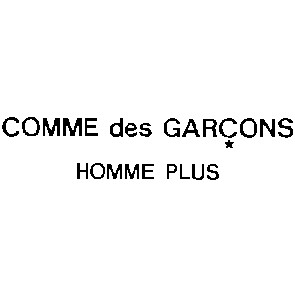 comme des garcons homme plus