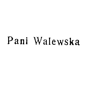 pani walewska