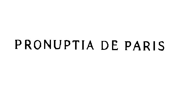 pronuptia de paris