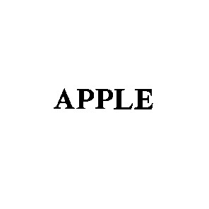 apple