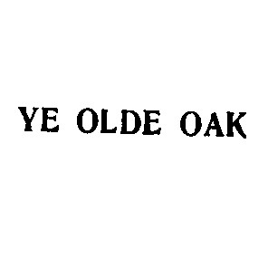 ye olde oak