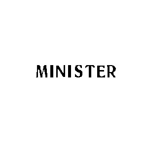 minister