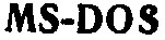ms-dos ms dos