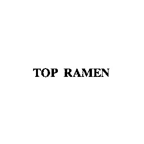 top ramen