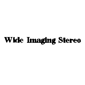 wide imaging stereo