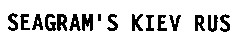 seagram's kiev rus