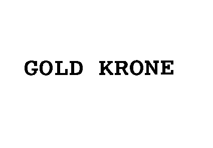 gold krone