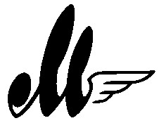 м m