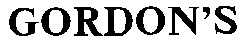 gordon's