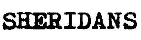 sheridans