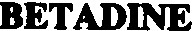 betadine