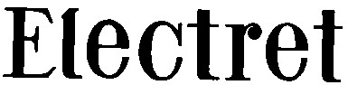 electret