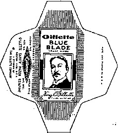 king gilette blue blade