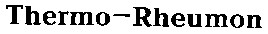 thermo-rheumon thermo rheumon