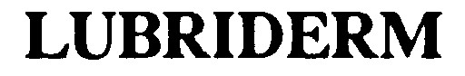 lubriderm