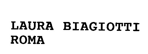 laura biagiotti roma