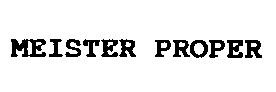 meister proper