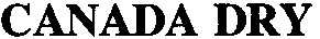 canada dry