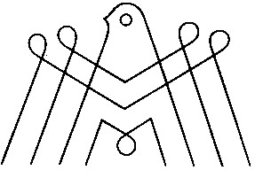 м
