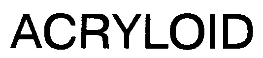 acryloid