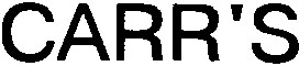 carr's