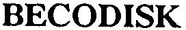 becodisk