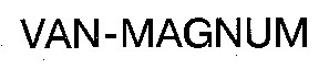 van-magnum van magnum