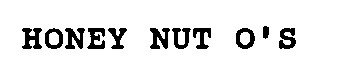 honey nut o's