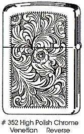 # 352 high polish chrome venetian reverse