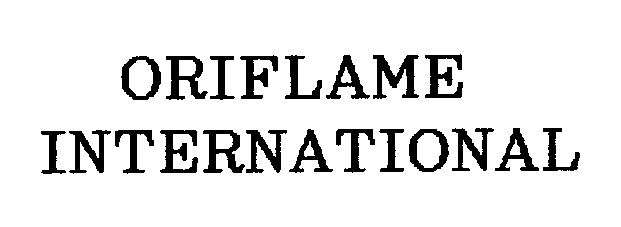 oriflame international