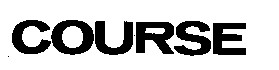 course